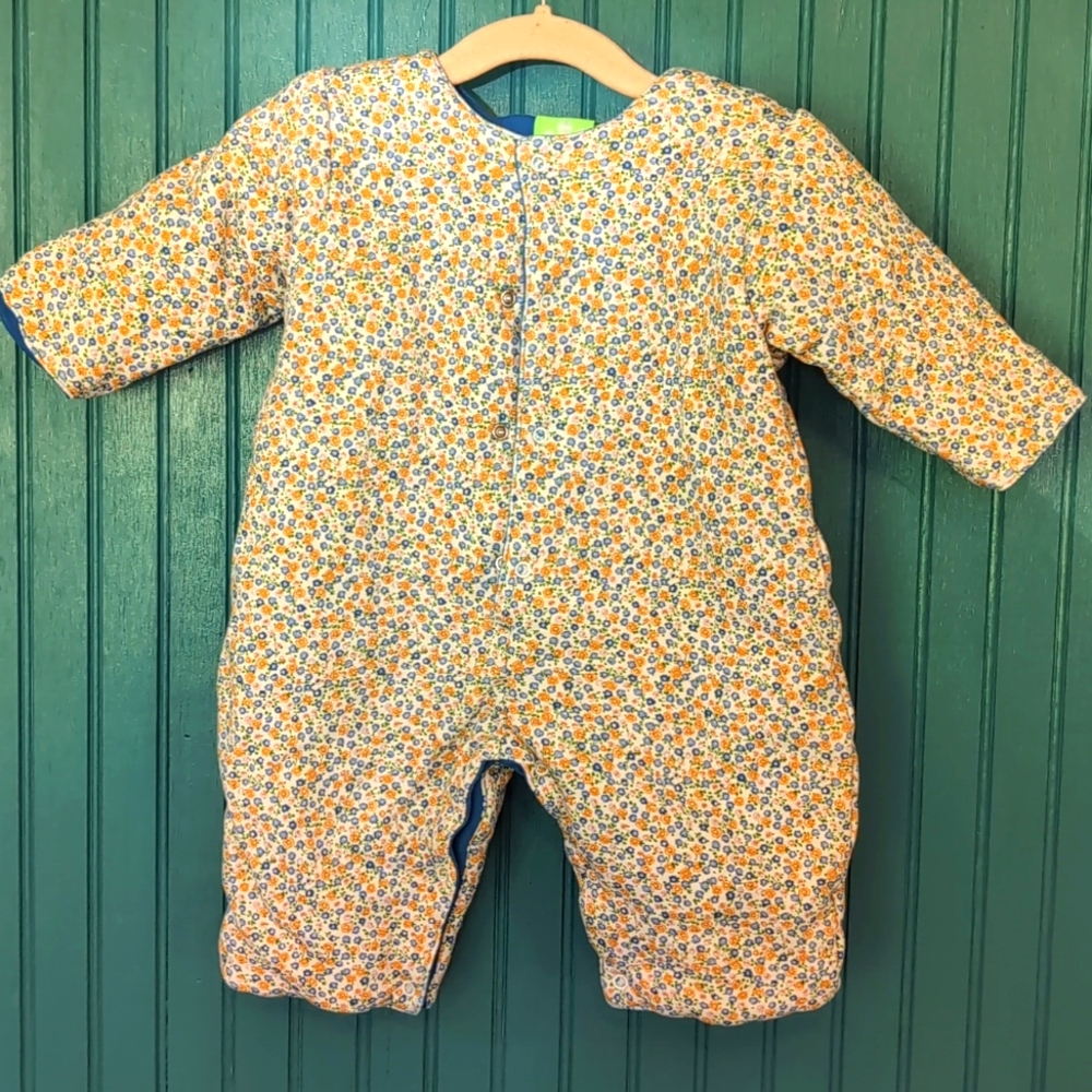 SnoPea Thick 100% Cotton Baby Bunting size 9 months